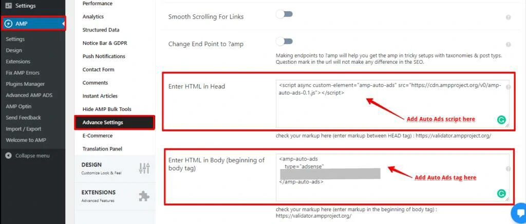 How To set up AdSense Auto Ads in AMP