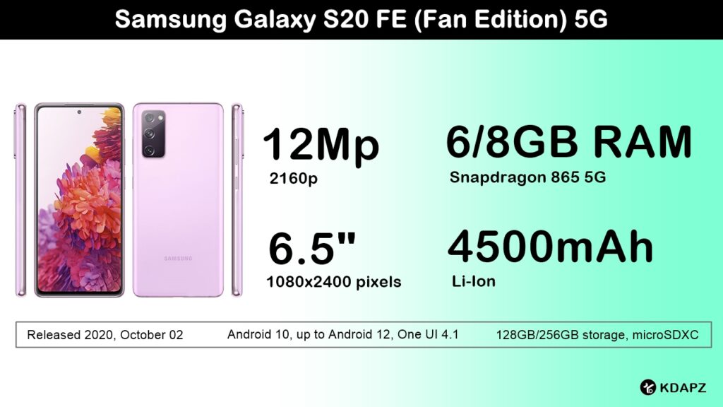 Samsung Galaxy S20 FE (Fan Edition) 5G