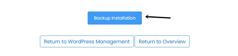 How to Backup WordPress site using Softaculous