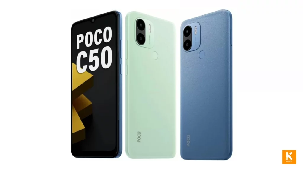 Poco C50 announced in India with 5,000mAh battery, Android 12 Go Edition